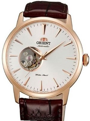 Orient Esteem 21-Jewel Automatic Dress with Leather Strap DB08001W