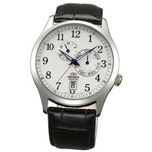 Orient ET0K003W Cosmos White Dial Black Leather Strap Automatic