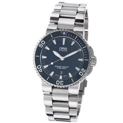 Oris 73376534155MB Divers Stainless Steel Blue Dial