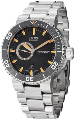 Oris Aquis Automatic Black Dial Stainless Steel 743-7673-4159MB