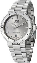 Oris Aquis Date Silver Dial Stainless Steel 01 733 7676 4141-07 8 21 10P