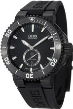 Oris Aquis Diver Automatic Black Dial Titanium Black Rubber 739-7674-7754RS