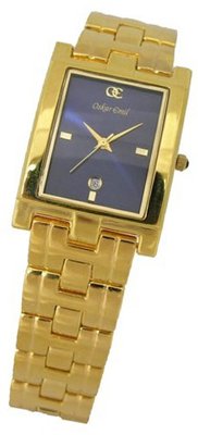 Oskar Emil Classic Gold Blue Dial Gent's With Date.