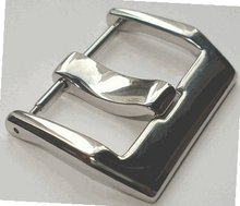 Bell and Ross Style Buckle 24mm Polish Spring Bar
