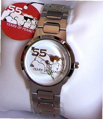 55 Years anniversary Peanuts SNOOPY WATCH Limited Timepiece