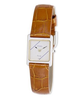 Pedre Two-Tone Petite Retro Leather Strap #6275TX