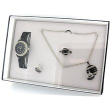 Philip Mercier Ladies Plastic , Necklace, Earrings & Ring Gift Set GIFT222B