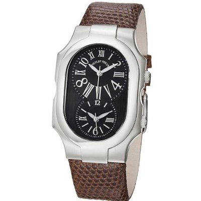 Philip Stein 2-MB-ZBR Signature Brown Lizard Leather