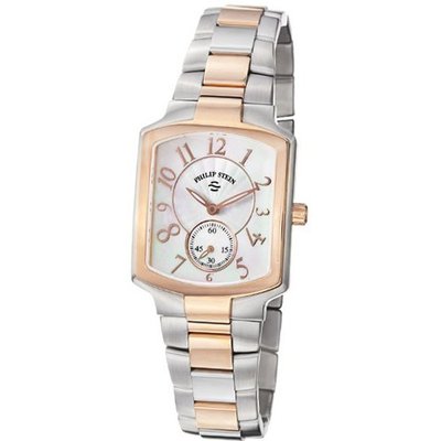 Philip Stein 21TRG-FW-SSTRG Classic Two-Tone Rose Gold Plated Two-Tone Rose Gold Bracelet