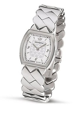 Philip Ladies Encelade Analogue R8253108515 with Quartz Movement, White Dial and Stainless Steel Case