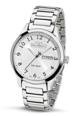 Philip Liberty Analogue R8253100045 with Quartz Movement, White Dial and Stainless Steel Case