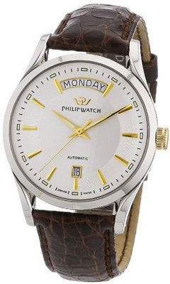 Philip Sunray Analogue R8221680215 with Mechanical Movement, White Dial and Stainless Steel Case