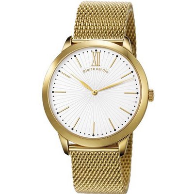Pierre Cardin pc105311f09 42mm Gold Plated Stainless Steel Case Gold Plated Stainless Steel Mineral