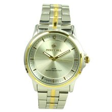 Pierre Jill in Silver Gold 2tone Dial and Stainless Steel Bracelet