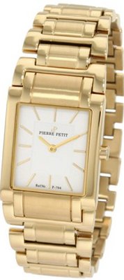 Pierre Petit P-794D Serie Laval Yellow-Gold PVD Square Case Bracelet