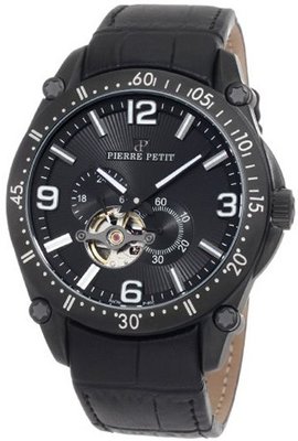 Pierre Petit P-803A Serie Le Mans Automatic Skeleton Genuine Leather