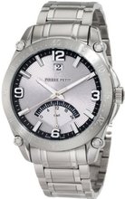 Pierre Petit P-806C Serie Le Mans Stainless-Steel Dual-Time GMT Sunray Dial