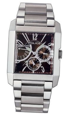 Police PL-10966MS/12M Side Avenue Brown Dial