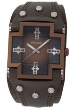 Police PL-11598JSBN/12 Glory Brown Dial Brown Leather Band