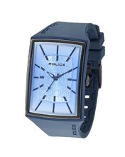 Police PL-13077MPBLB-04 Vantage X Blue Dial Blue Silicon Strap Analog