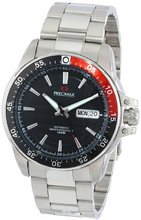 Precimax PX13198 Propel Automatic Black Dial Silver Stainless-Steel Band
