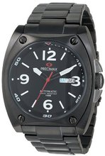 Precimax PX13207 Fortis Automatic Black Dial Black Stainless-Steel Band
