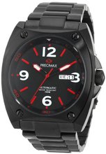 Precimax PX13212 Fortis Automatic Black Dial Black Stainless-Steel Band