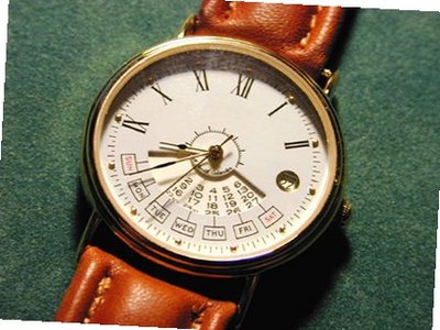 Full Calendar, Date/Time, Quartz Wrist , Model 1265-3