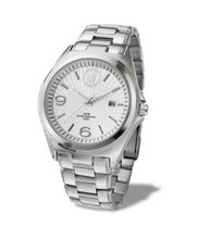 Premiership Football Quartz with Grey Dial Analogue Display and Silver Stainless Steel Bracelet GA3733