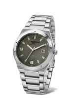 Premiership Football Quartz with Grey Dial Analogue Display and Silver Stainless Steel Bracelet GA3718