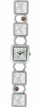 Prima Classe PCD 773/FM Stainless Steel Square Geo-Design Silver Dial