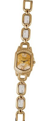 Prima Classe PCD 822S/1VM Gold PVD Rectangular Geo-Design Crystal