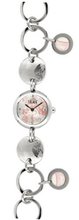 Prima Classe PCD 900/OM White Dial Pink Geo-Design Charm