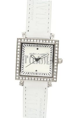 Prima Classe PCD 929S/BB Square Silver Dial White Crystal