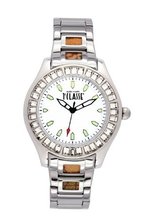 Prima Classe PCD 943S/BM Round Stainless Steel White Dial Crystal