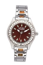 Prima Classe PCD 943S/UM Round Stainless Steel Brown Dial Crystal