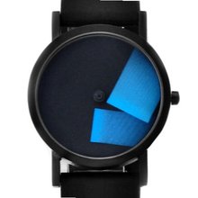 uProjects Déjà Vu Blue Black Silicone Band 33mm 