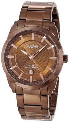 Pulsar PH9019 Analog Display Japanese Quartz Brown