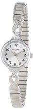 Pulsar PPH549 Expansion Crystal Accented Silver-Tone Stainless Steel