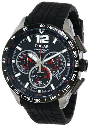 Pulsar PU2021 Analog Display Japanese Quartz Black