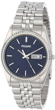 Pulsar PXF277 Dress Silver-Tone Stainless Steel