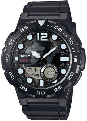 Q&Q CASIO AEQ-100W-1AVEF