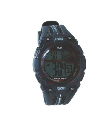 Q&Q M121J002Y Pro-Sport Time Digital with Resin Strap