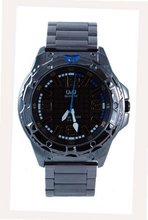 Q&Q #Q276J-405Y Two Tone Sports Analog