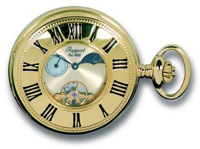 Rapport of London Mechanical 17 Jewel Gold Plated Pocket