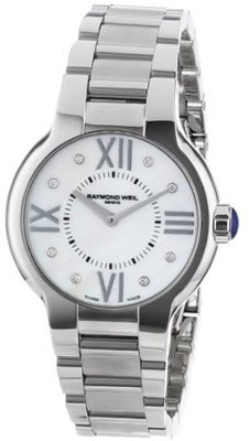 Raymond Weil 5932-ST-00995 Noemia Stainless Steel Mother-Of-Pearl Diamond Dial