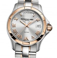 Raymond Weil Parsifal Parsifal Automatic Date Two-tone silver dial