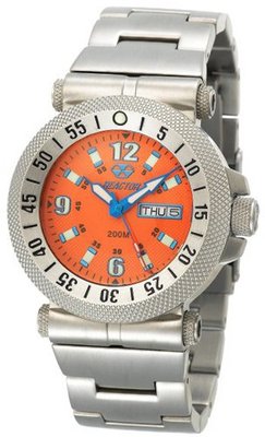 REACTOR 63008 Fallout Orange Dial Stainless Steel