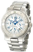 REACTOR 75602 Critical Mass Chronograph Silver Dial Stainless Steel