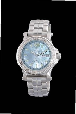 Reactor Diamond Quark Midsize Powder Blue Pearl Dial 66618